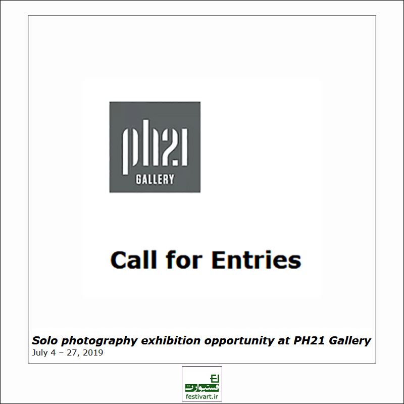 Solo photography exhibition opportunity at PH21 Gallery